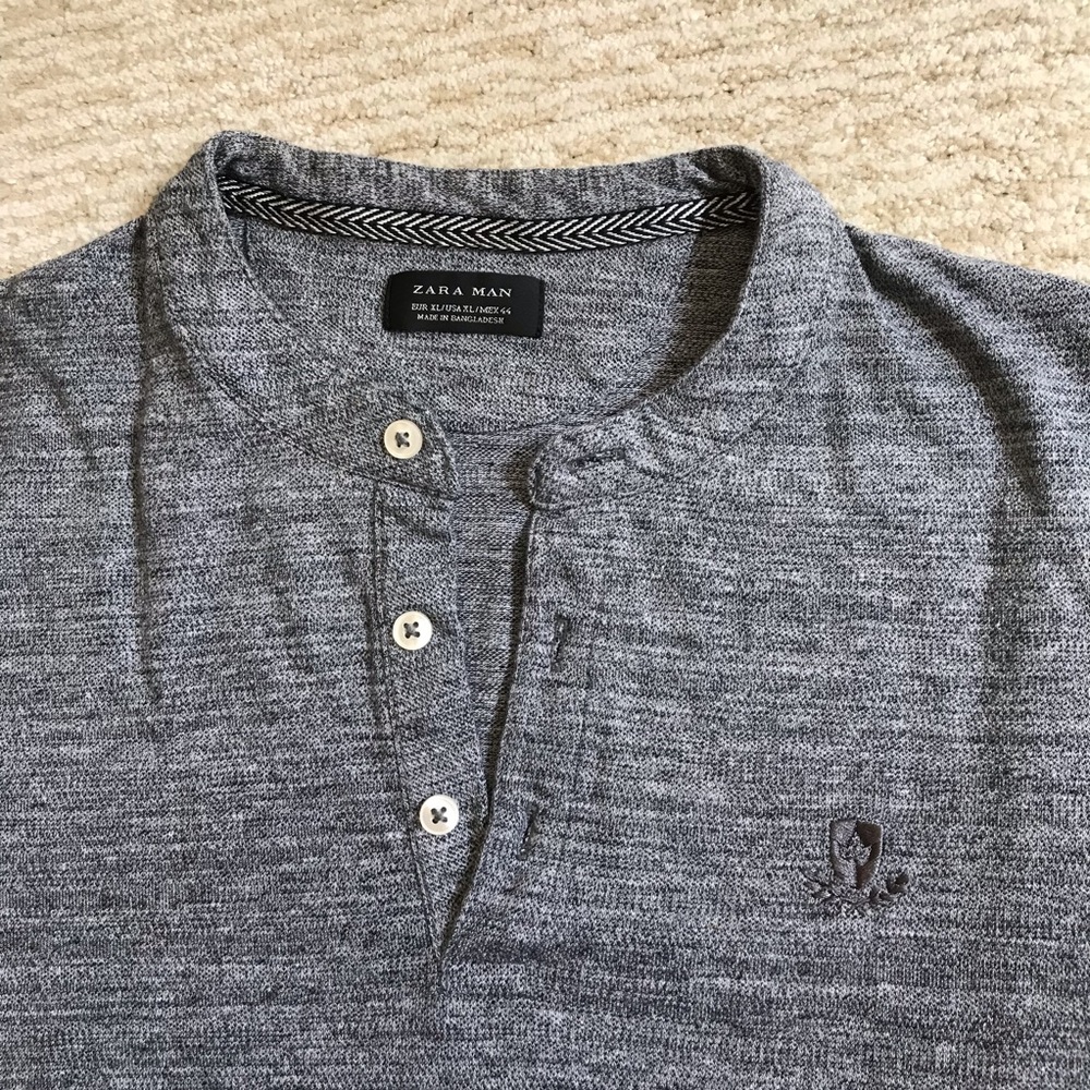 ZARA MAN knit tee